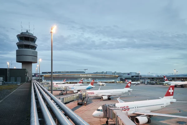 Zurich Airport control tower 2022